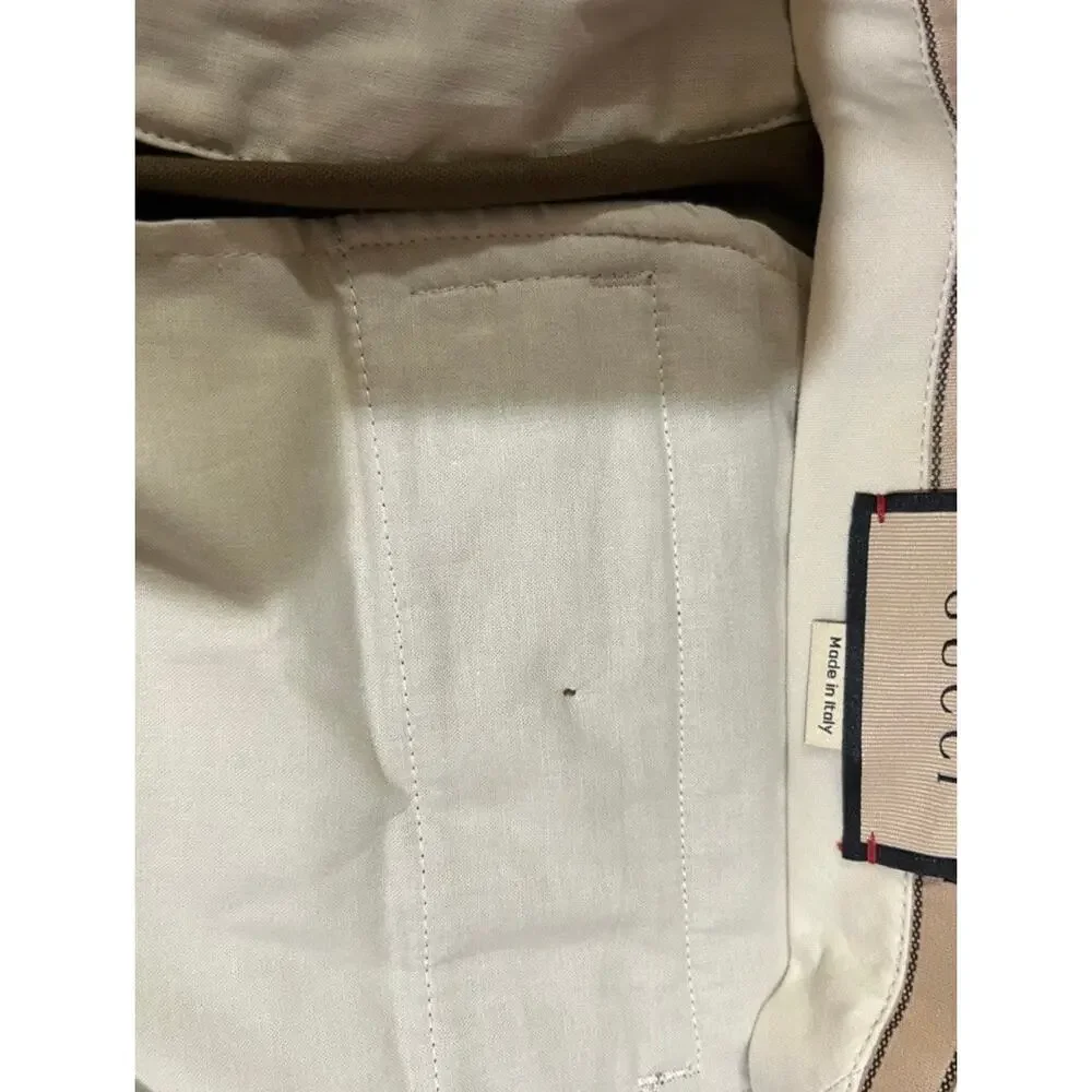 Men's Gucci velvet stretch pants size 56, European/40 US made in Italy